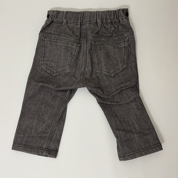 Project Pomona Pants for Cloth Diaper Babies, Size 3-9 Months, Gray Denim - Picture 6 of 6